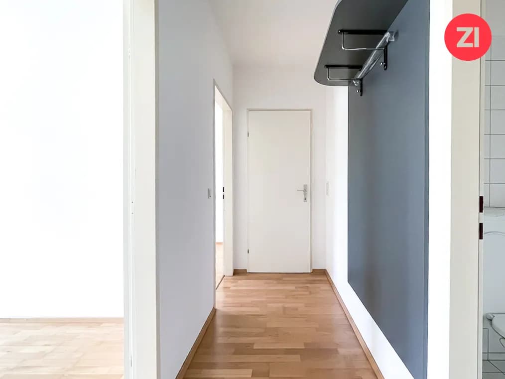 Vermietete-Anleger-Wohnung kaufen - 3 Zimmerwohnung mit Küche im Zentrum von St. Georgen/Gusen