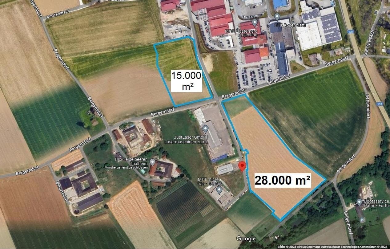 an der Osttangente nahe Autobahnauffahrt Sattledt bis zu 40.000 m2 - TEILFLÄCHEN MÖGLICH - Bild 1