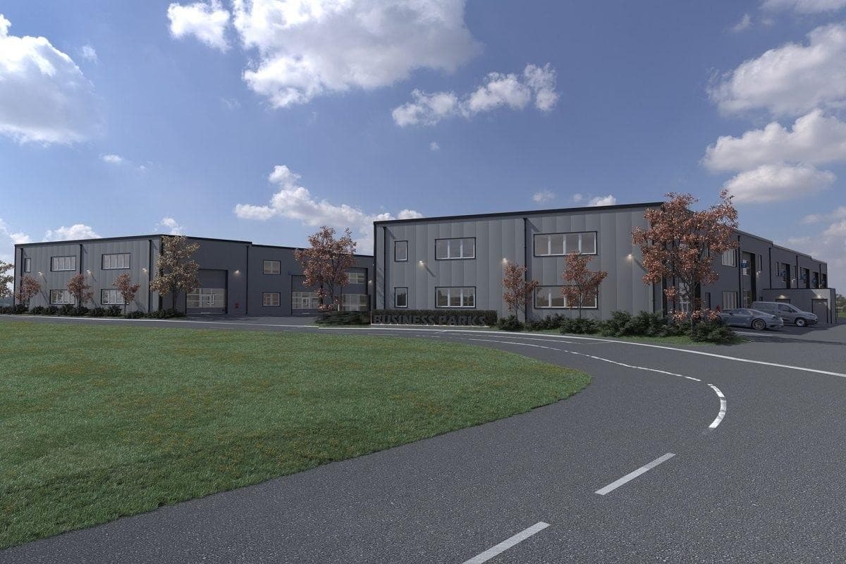 Businesspark St.Forian/Asten - 11 neue Kaufhallen JETZT EIN OBJEKT SICHERN , Fertigstellung September 2027 von 72. m2 bis 182 m2 - Bild 1