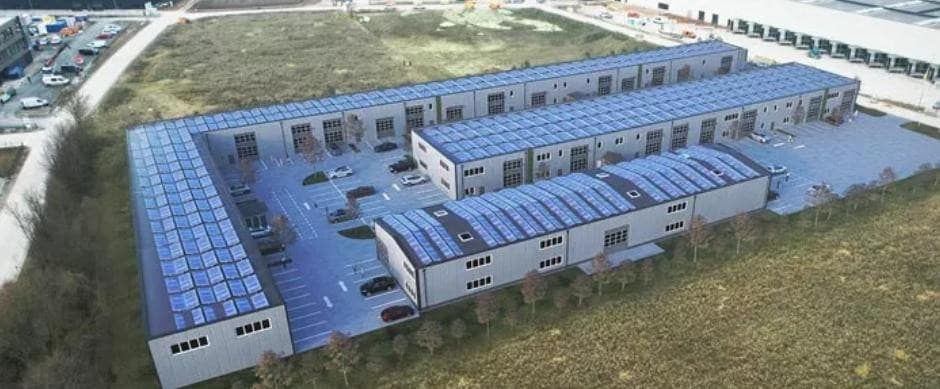 18 neu gebaute Hallen zu vermieten aktuell noch eine 60 m² Halle frei.- neue Hallen ab Sommer 27 verfügbar - Bild 1