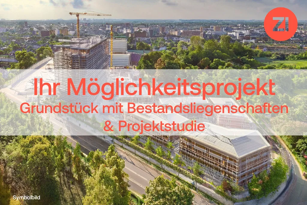 Gewerbeentwickler aufgepasst! Stadtteil-Projekt im Linzer Süden: Grundstück mit Bestandsliegenschaften & genehmigter Projektplanung ~14.500 m² BGF