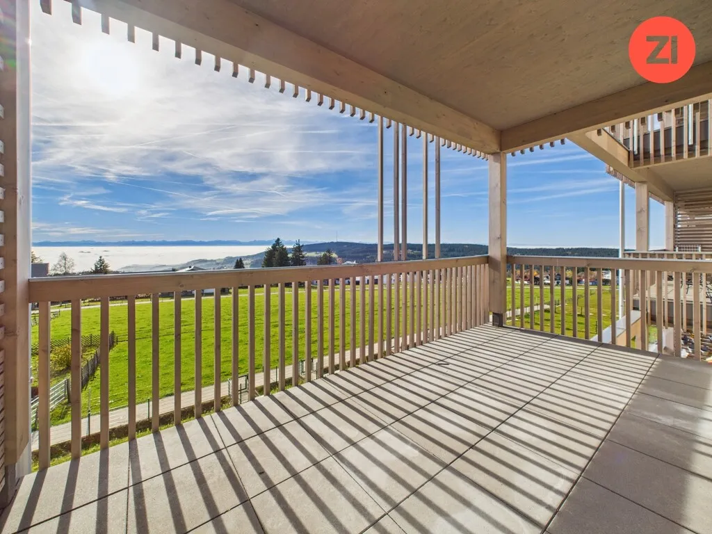 *Über der Nebelgrenze* 4-Zimmer Anlegerwohnung mit Außenflächen mit Linz Blick