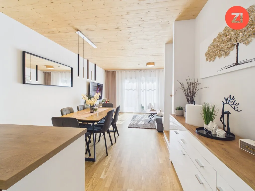 *AUGARTEN* ECK - Reihenhaus mit 4- Zimmer Terrasse und Garten - Holzriegelbauweise