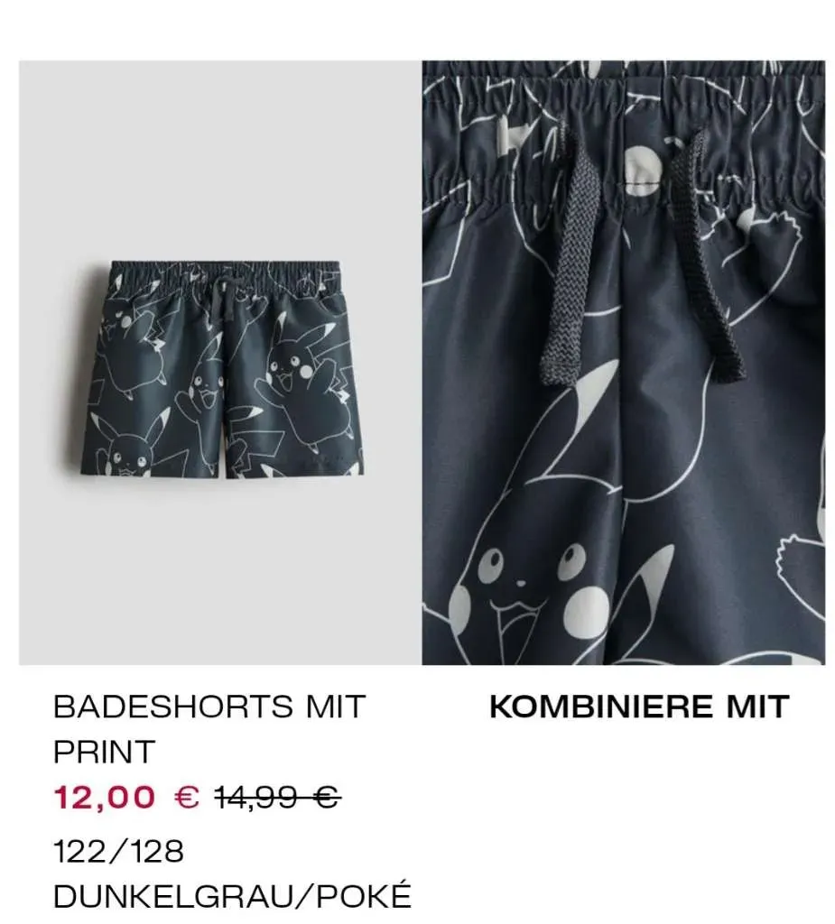 Badehose gr. 122/128