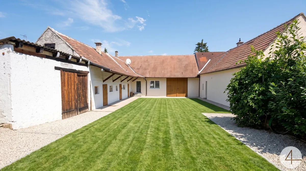 Sonniges Landhaus mit idyllischem Garten auf großzügigem 905m2 Grundstück !