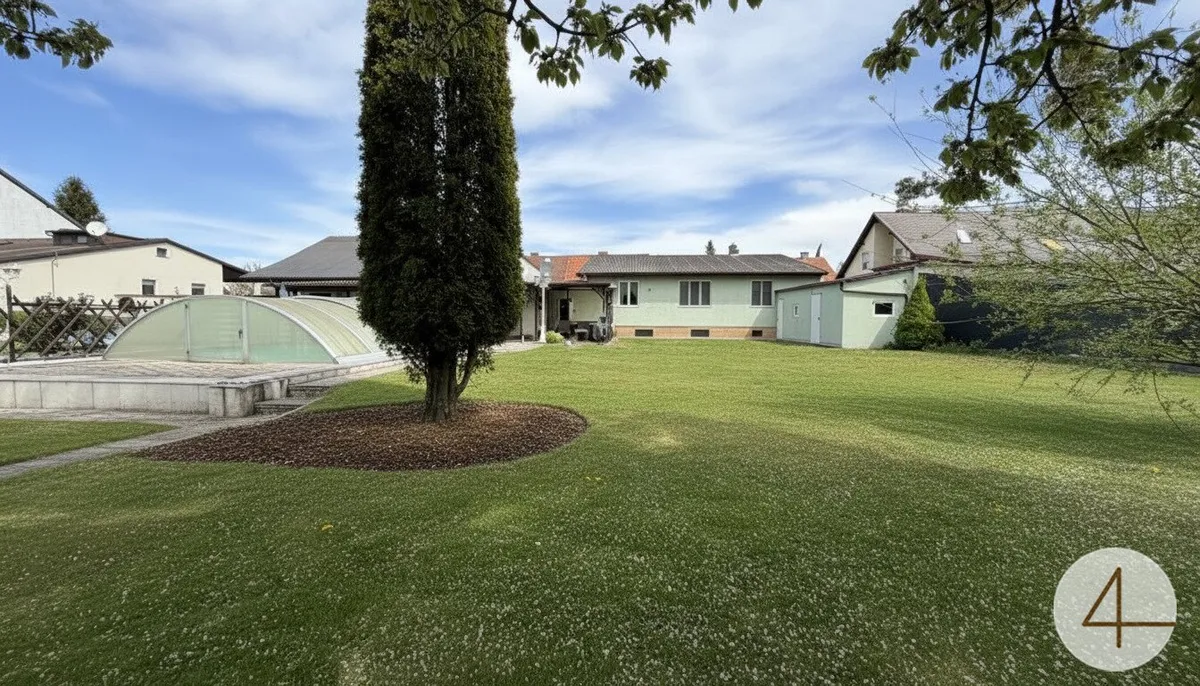 Gepflegtes Einfamilienhaus mit großem 939m2 Grundstück in Groß Enzersdorf !