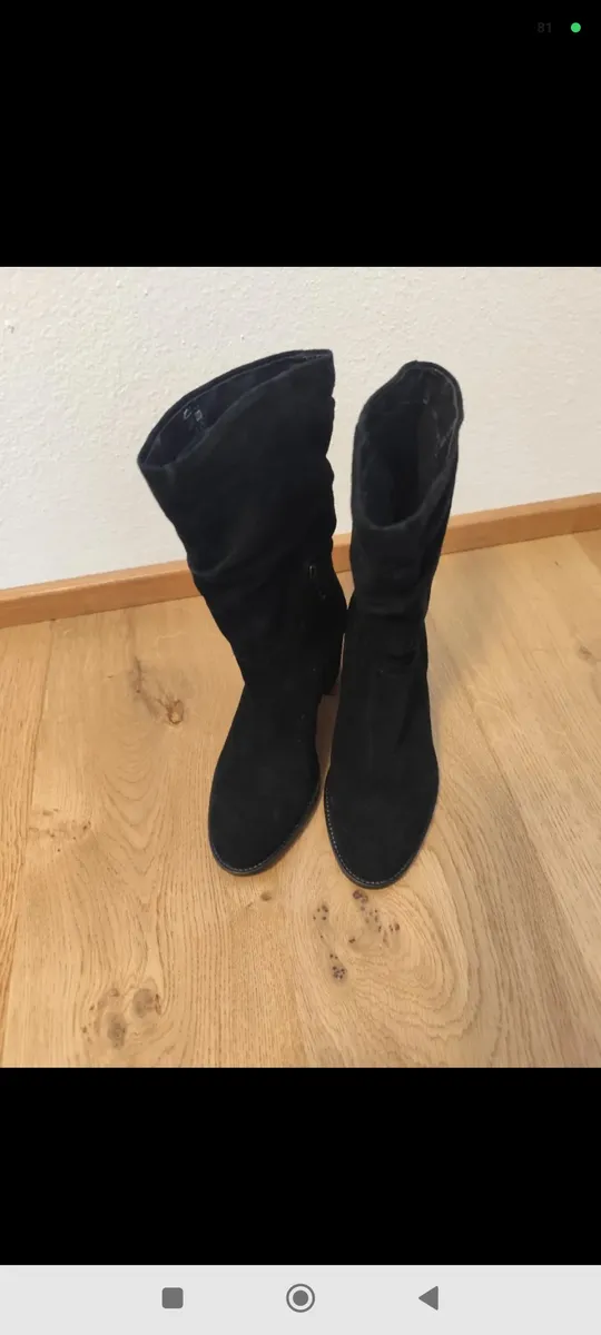 Stiefel Rauhleder Echtleder Marke Pat Calvin