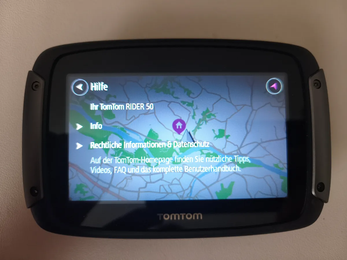 TomTom Rider 50 Motorrad Navi